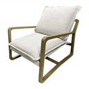 Acer Lounge Chair - Linen at Online8 Furniture Auckland NZ
