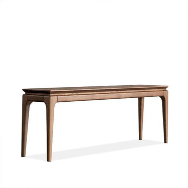 Baur bench seat paired alongside the Baur dining table