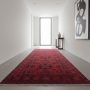 Afghan Andkhoy Hand Knotted Runner 300x80 at Online8 Furniture Auckland NZ