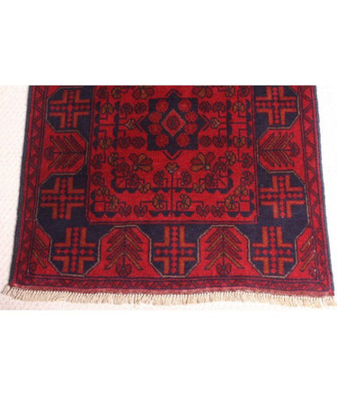 Afghan Andkhoy Hand Knotted Runner 400x81 at Online8 Furniture Auckland NZ