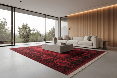 Afghan Khal Mohammadi Hand Knotted Rug 160x100 at Online8 Furniture Auckland NZ