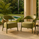 Africa Lounge Chair Indoor/Outdoor - Sage at Online8 Furniture Auckland NZ