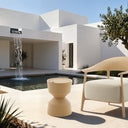 Africa Lounge Chair Indoor/Outdoor - Sand at Online8 Furniture Auckland NZ