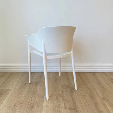 Africa Outdoor Dining Chair - White Set/4 at Online8 Furniture Auckland NZ