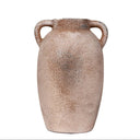 Aged Tall Vase with Handles at Online8 Furniture Auckland NZ