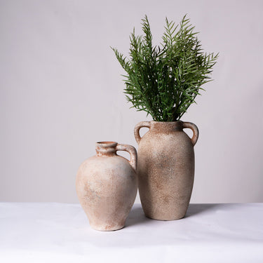 Aged Vase with Handle at Online8 Furniture Auckland NZ