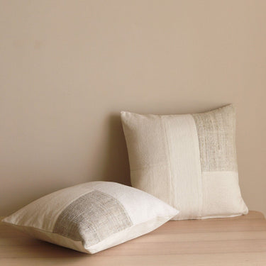 Akiiko - Grid Patch Cushion Cover at Online8 Furniture Auckland NZ