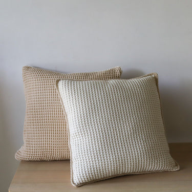 Akiiko - Pique Waffle Cushion Cover - Set of 2 at Online8 Furniture Auckland NZ