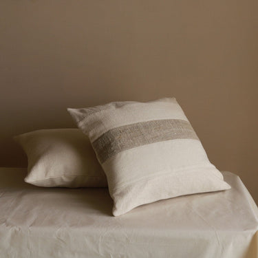 Akiiko - Stripe Patch Cushion Cover at Online8 Furniture Auckland NZ