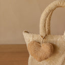 Akiiko - Toffee Terry Puffy Heart Charm - Set of 5 at Online8 Furniture Auckland NZ