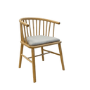 Alba Dining Chair - Solid Oak at Online8 Furniture Auckland NZ