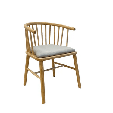 Alba Dining Chair - Solid Oak at Online8 Furniture Auckland NZ
