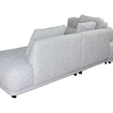 Algar Sectional Sofa in a versatile grey that suits monochrome, warm or bold interiors