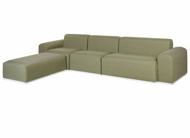 Alice Outdoor Sectional Sofa Set With Ottoman at Online8 Furniture Auckland NZ