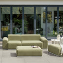 Alice Outdoor Sectional Sofa Set With Ottoman at Online8 Furniture Auckland NZ