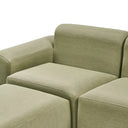 Alice Outdoor Sectional Sofa Set With Ottoman at Online8 Furniture Auckland NZ