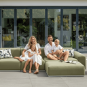 Alice Outdoor Sectional Sofa Set With Ottoman at Online8 Furniture Auckland NZ