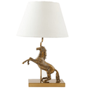 Aluminium Horse Table Lamp at Online8 Furniture Auckland NZ