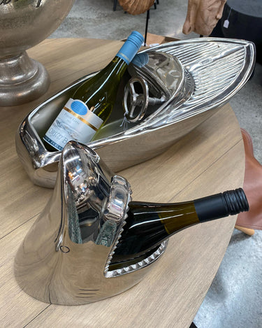 Aluminium Shark Bottle Holder at Online8 Furniture Auckland NZ