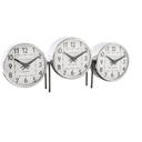 Aluminium World Clock at Online8 Furniture Auckland NZ