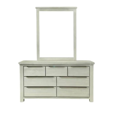 Amanda 7 Drawer Dresser with Mirror at Online8 Furniture Auckland NZ
