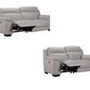 Amanda Electric Recliner Leather Lounge Suite at Online8 Furniture Auckland NZ