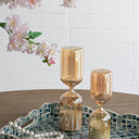 Amber Shimmer Hourglass With White Sand - Small at Online8 Furniture Auckland NZ