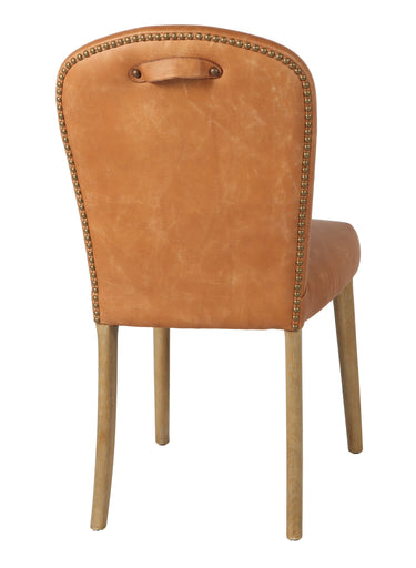 Amberley Leather Dining Chair at Online8 Furniture Auckland NZ
