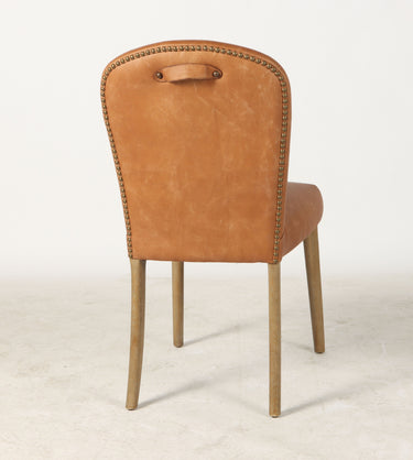 Amberley Leather Dining Chair at Online8 Furniture Auckland NZ