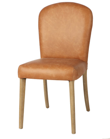 Amberley Leather Dining Chair at Online8 Furniture Auckland NZ