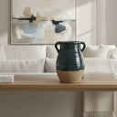 Amphora Vase Dark - Green at Online8 Furniture Auckland NZ