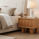 Amsterdam 1 Drawer Lamp Table at Online8 Furniture Auckland NZ