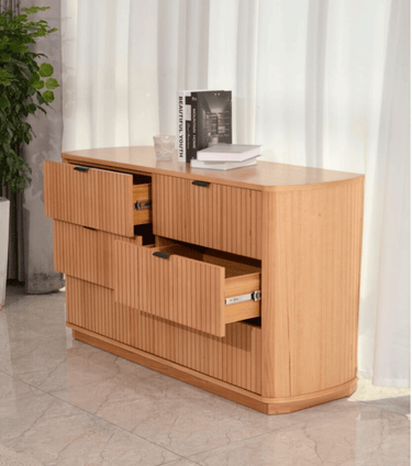 Amsterdam 6 Drawers Dresser at Online8 Furniture Auckland NZ
