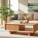 Amsterdam Coffee Table - Natural at Online8 Furniture Auckland NZ