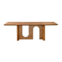 Anakin Dining Table - Brown Oak 2200mm at Online8 Furniture Auckland NZ