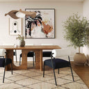 Anakin Dining Table - Brown Oak 2200mm at Online8 Furniture Auckland NZ