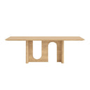 Anakin Dining Table - Natural Oak 2200mm at Online8 Furniture Auckland NZ