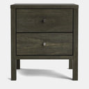 Andes 2 Drawer Bedside Table - Pine at Online8 Furniture Auckland NZ