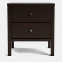 Andes 2 Drawer Bedside Table - Pine at Online8 Furniture Auckland NZ