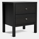 Andes 2 Drawer Bedside Table - Pine at Online8 Furniture Auckland NZ