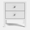 Andes 2 Drawer Bedside Table - Pine at Online8 Furniture Auckland NZ