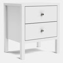 Andes 2 Drawer Bedside Table - Pine at Online8 Furniture Auckland NZ