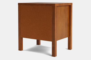 Andes 2 Drawer Bedside Table - Pine at Online8 Furniture Auckland NZ