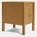 Andes 2 Drawer Bedside Table - Pine at Online8 Furniture Auckland NZ