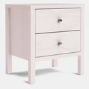 Andes 2 Drawer Bedside Table - Pine at Online8 Furniture Auckland NZ