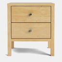 Andes 2 Drawer Bedside Table - Pine at Online8 Furniture Auckland NZ