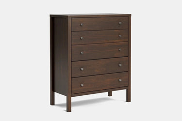 Andes 5 Drawer Tallboy - Pine at Online8 Furniture Auckland NZ