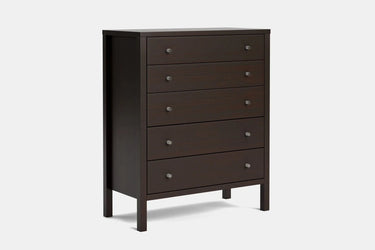 Andes 5 Drawer Tallboy - Pine at Online8 Furniture Auckland NZ