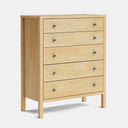 Andes 5 Drawer Tallboy - Pine at Online8 Furniture Auckland NZ
