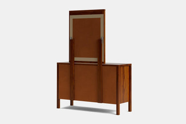 Andes 6 Drawer Dresser & Mirror- Ash at Online8 Furniture Auckland NZ